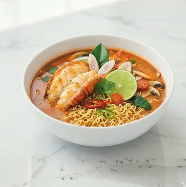 Lobster Tomyum Ramen.