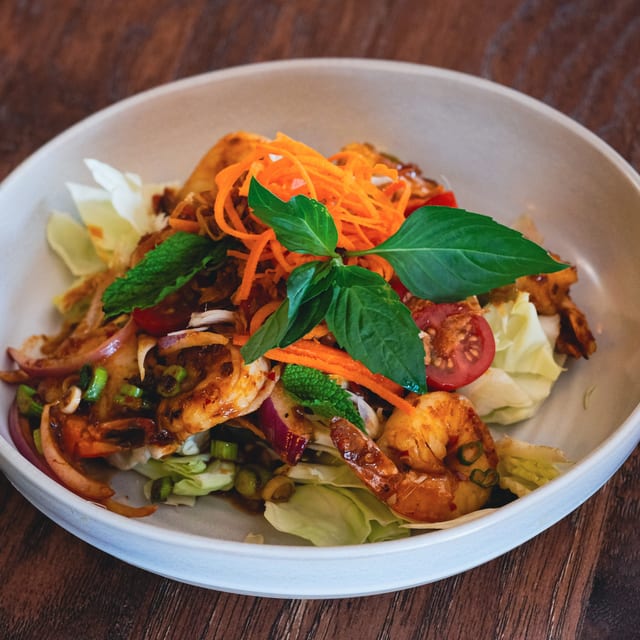 Shrimps Salad (Pla Goong).